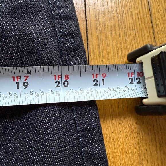 True Religion Men's 31 X 34 Geno Relaxed Slim Fit Dark Wash Denim Jeans - Picture 7 of 16